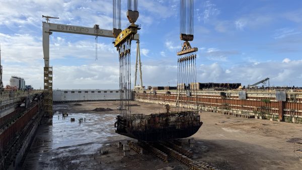 Ecovix e Gerdau finalizam desmontagem da plataforma P-32 no dique seco em primeira reciclagem verde do país
