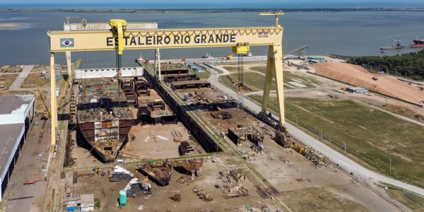Obras no Estaleiro Rio Grande devem gerar 5,5 mil empregos