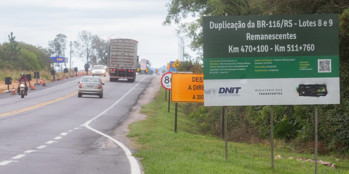 Falta de recursos mantém incerteza sobre obras de duplicação da BR-116