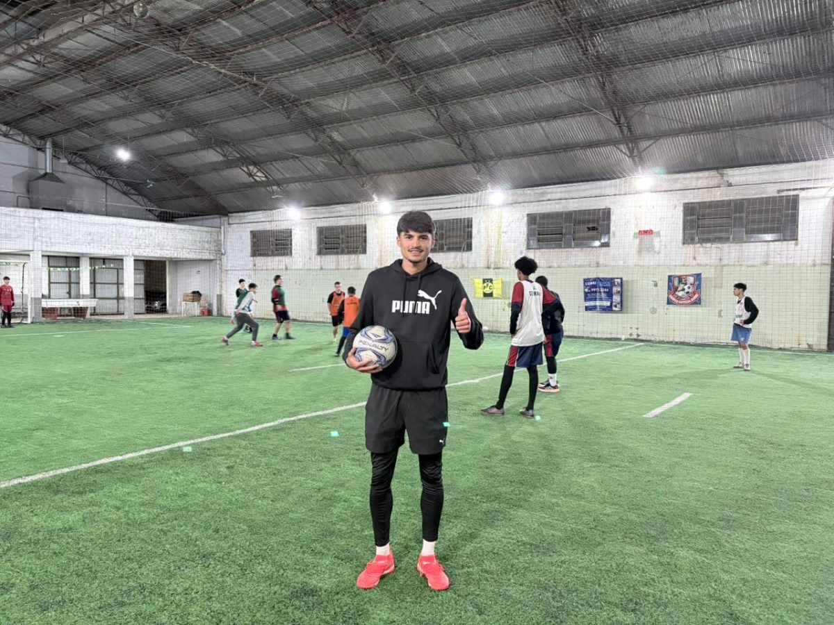 Larson encerra férias com treinos em Pelotas e retorna ao Palmeiras