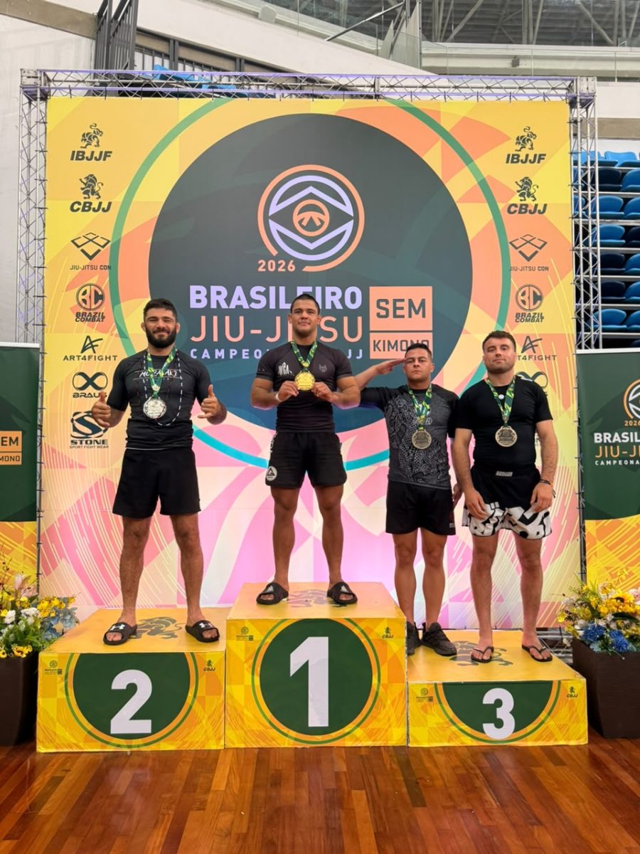 Gabriel Brod conquista bicampeonato brasileiro de jiu-jitsu sem kimono