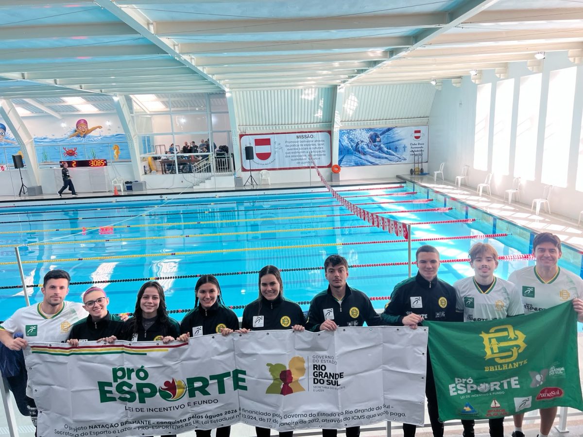 Clube Brilhante conquista cinco medalhas no Sul-Brasileiro Júnior e Sênior