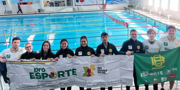 Clube Brilhante conquista cinco medalhas no Sul-Brasileiro Júnior e Sênior