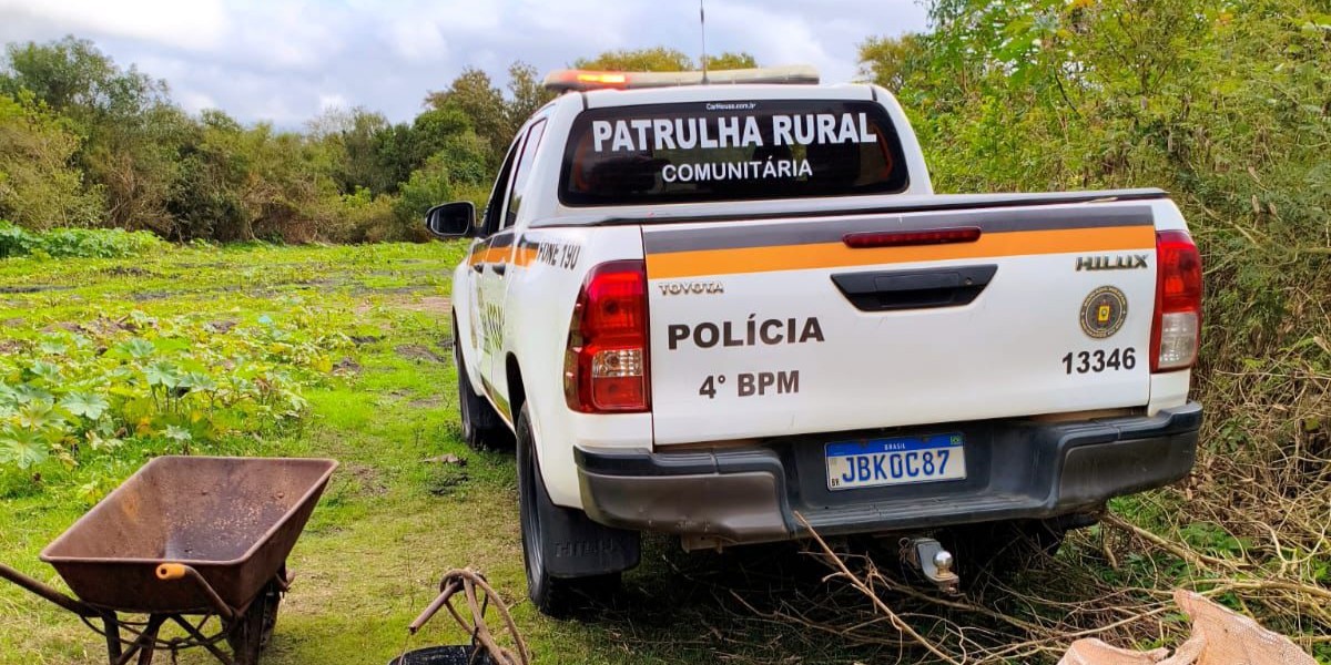 Homem é detido por suspeita de abigeato durante ação da Patrulha Rural