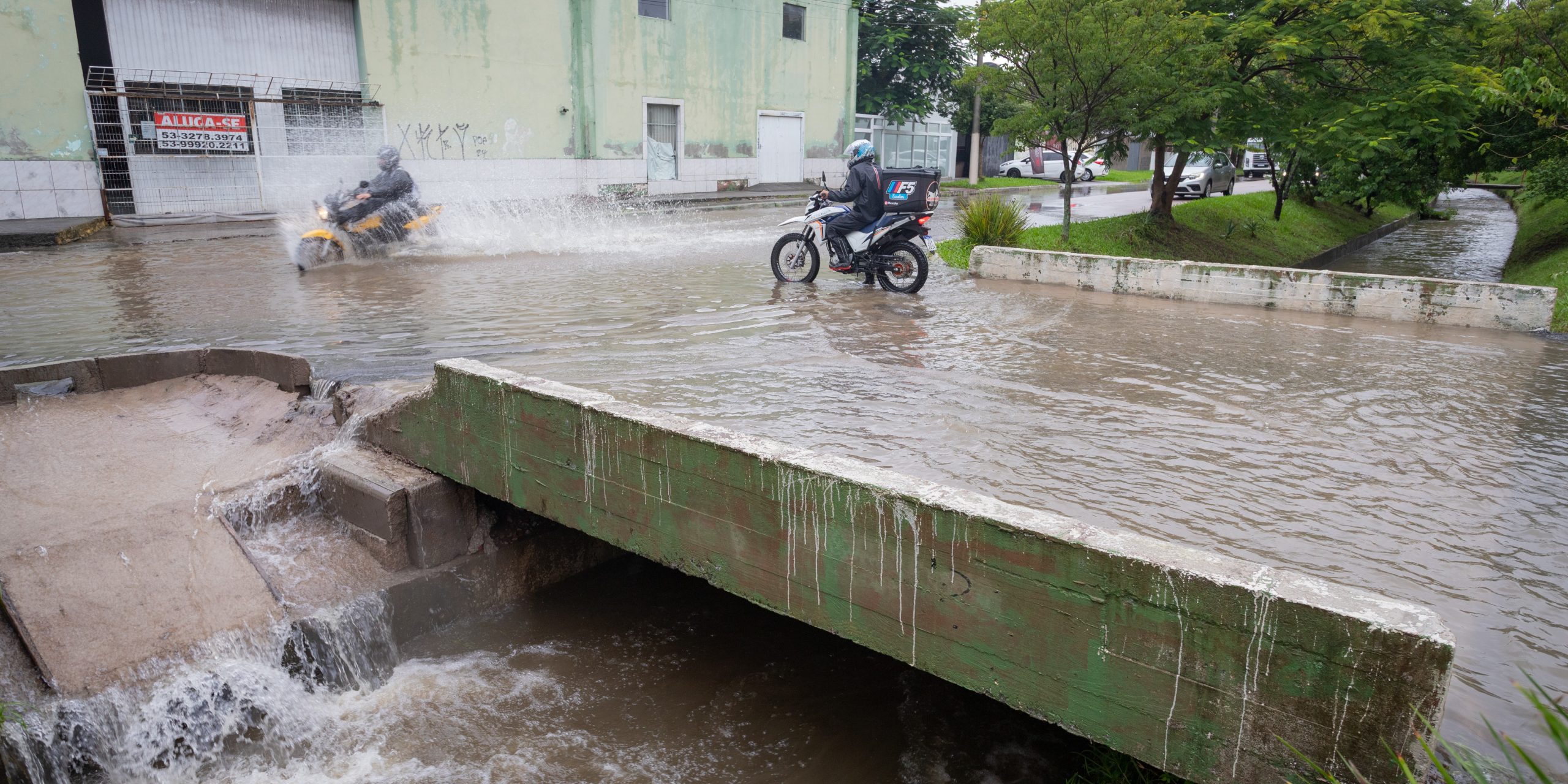 Chuva deve causar alagamentos na zona urbana de Pelotas