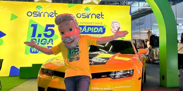 Tecnologia Wi-Fi 7 é grande novidade da Osirnet durante a Fenadoce